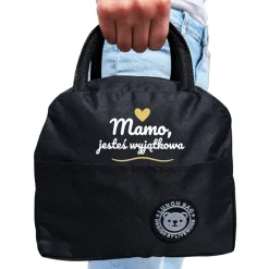 Torba Termiczna na Lunch Mamo Jesteś Wyjątkowa - Prezent dla Mamy na Dzień Matki Święta Urodziny Lunchbox