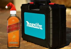 Walizka na alkohol MaszLitra skrzynka - prezent dla budowlańca mechanika