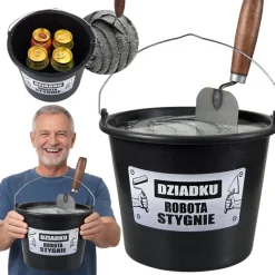 Wiadro na Piwo dla Dziadka - Śmieszny Prezent na Dzień Babci i Dziadka Święta