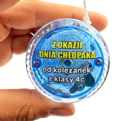 Świecące JOJO z własnym podpisem - prezent na Dzień Chłopaka Szkoła Przedszkole