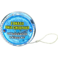 Świecące JOJO z własnym podpisem - prezent na Dzień Chłopaka Szkoła Przedszkole