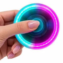 Świecący Długopis Fidget Spinner + Życzenia - Prezent na Dzień Chłopaka Szkoła Przedszkole