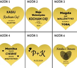 Wieczna róża w szkle z grawerem - prezent dla dziewczyny żony niej na walentynki
