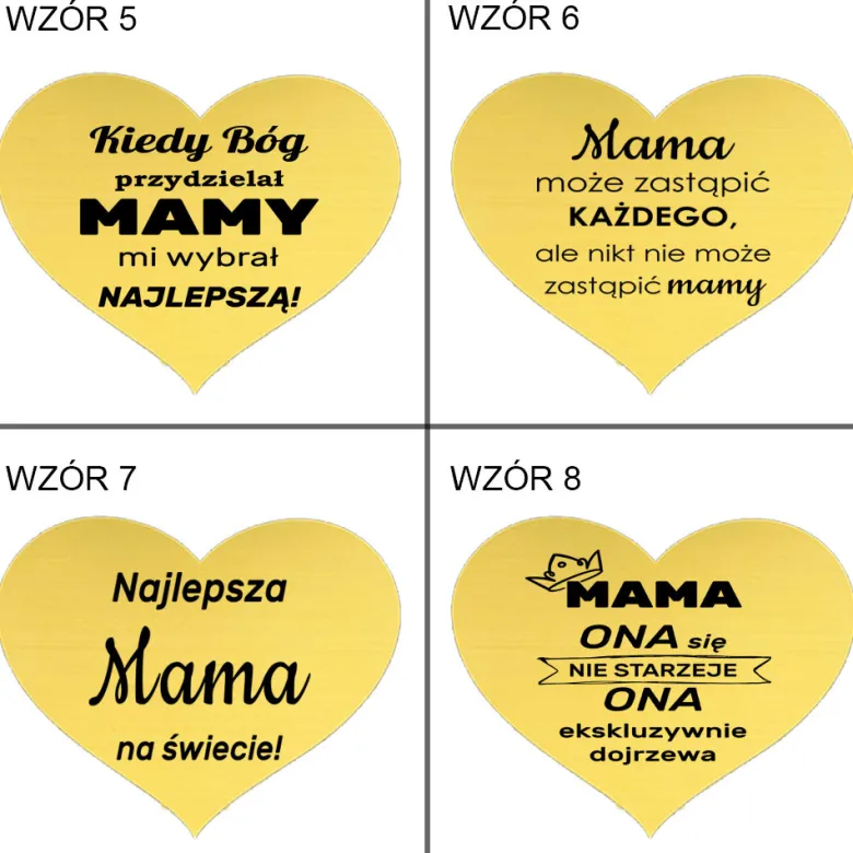 Wieczna róża w szkle z własnym grawerem dla Mamy - prezent na Dzień Matki