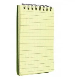 Wodoodporny notes operacyjny