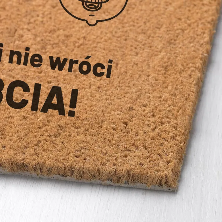 Wycieraczka pod drzwi - prezent dla Babci i Dziadka