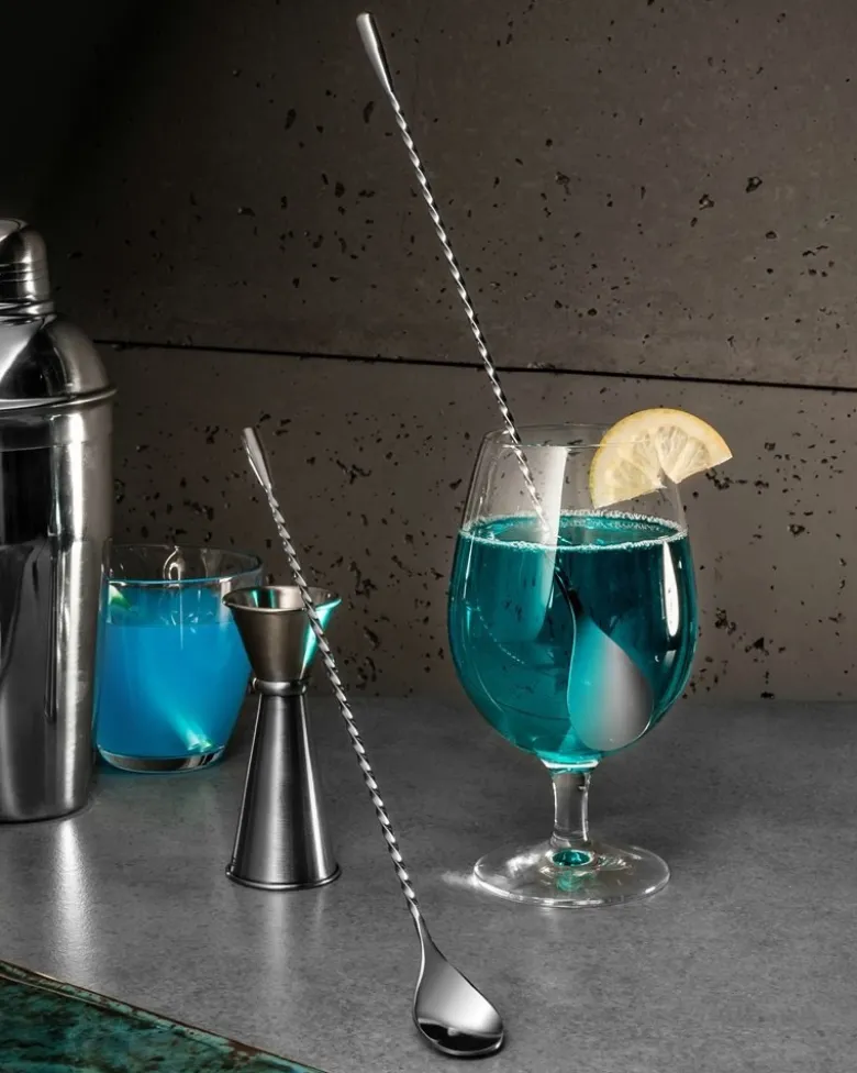 Łyżeczki barmańskie do drinków i koktajli 2 szt.