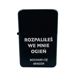 Zapalniczka z Grawerem dla Męża Niego Chłopaka - Prezent na Walentynki Święta