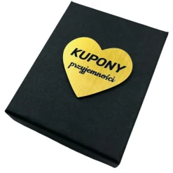 Zdrapki "Kupony Przyjemności" - prezent dla żony męża dziewczyny chłopaka niej niego na Walentynki