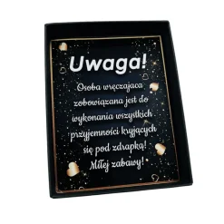 Zdrapki "Kupony Przyjemności" - prezent na walentynki dla żony męża dziewczyny chłopaka