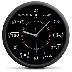 Zegar Matematyka - cichy mechanizm