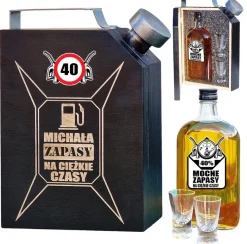 Zestaw Barek Kanister - prezent dla faceta męża taty na 40 50 60 urodziny święta