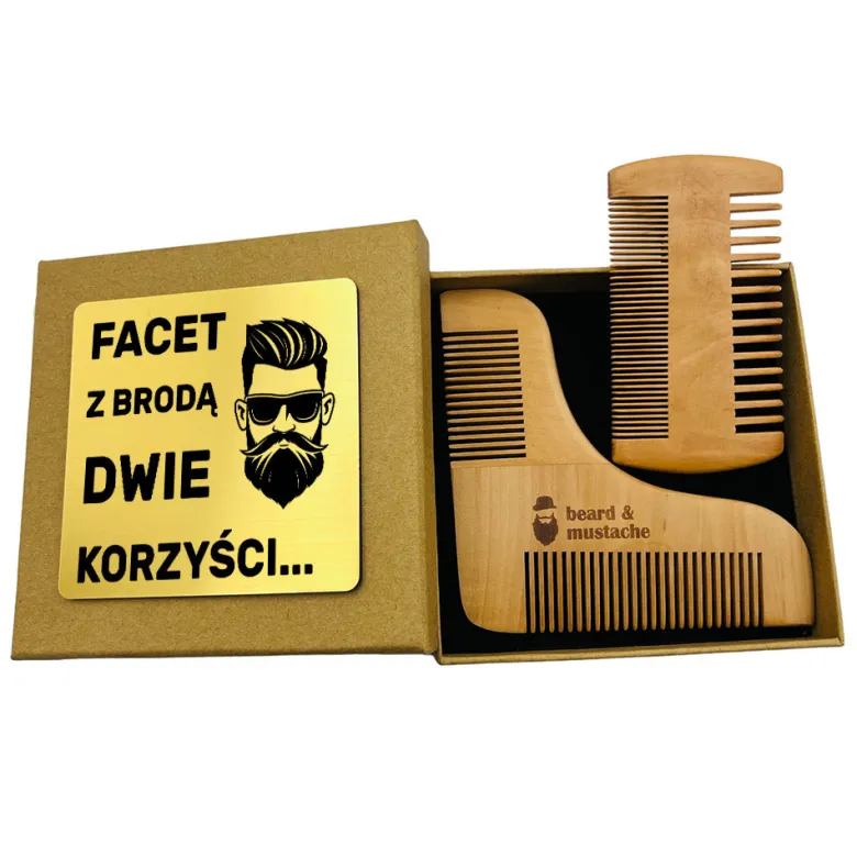 Zestaw brodacza - prezent dla męża, brata, faceta, taty