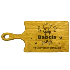 Zestaw dla Babci Wałek + Deska - prezent na Dzień Babci i Dziadka Święta urodziny