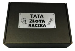 Zestaw dla Taty Latarka Czołówka + Opaska Magnetyczna - Prezent dla Taty na Dzień Ojca Święta Urodziny