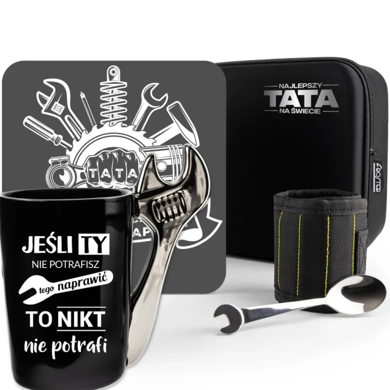 Zestaw dla Taty Złotej Rączki- prezent dla taty na Święta urodziny