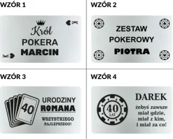 Zestaw do pokera - prezent dla faceta mężczyzny taty męża chłopaka na urodziny
