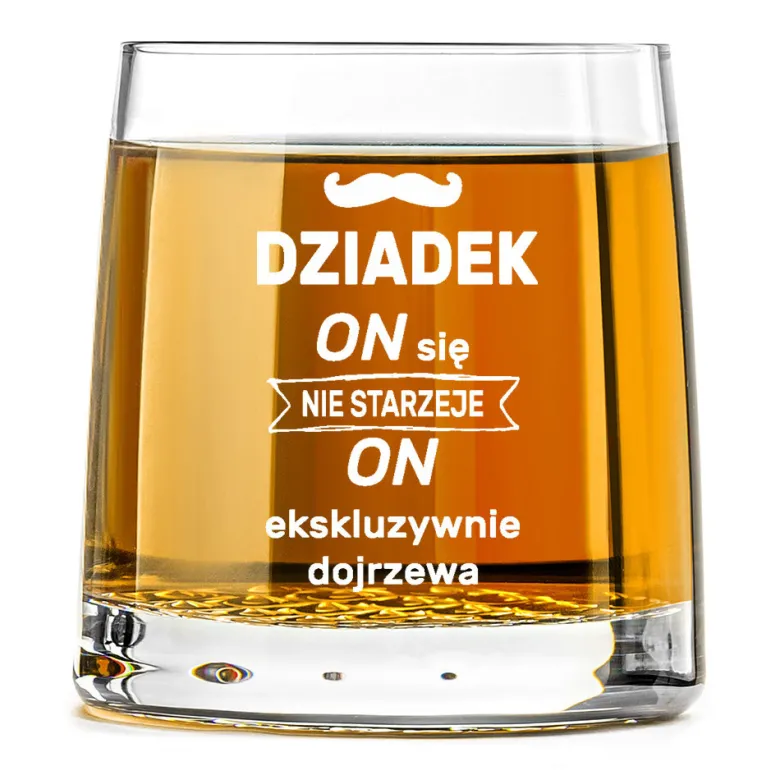 Zestaw do Whisky dla Dziadka - prezent na Dzień Babci i Dziadka Święta Urodziny