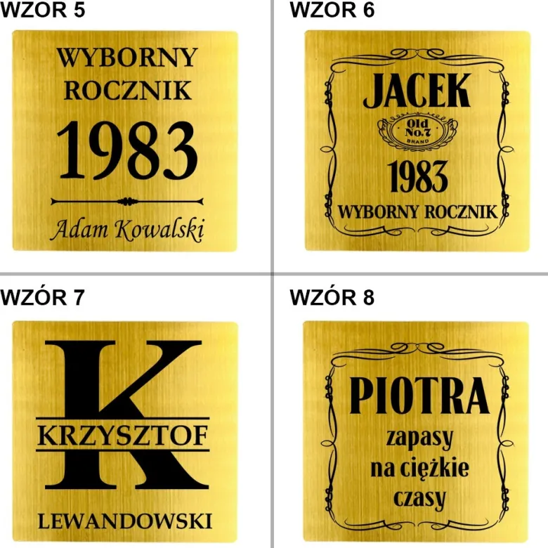 Zestaw do Whisky Karafka Globus z Grawerem - Prezent dla Taty Męża Dziadka Szefa Teścia Faceta Mężczyzny na Święta Urodziny