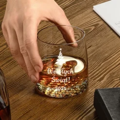 Zestaw do Whisky z Grawerem na Święta - prezent upominki paczki świąteczne dla pracowników klientów zestaw prezentowy kosz