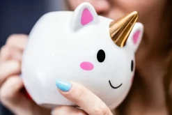 Zestaw Jednorożec Kubek + Notes - prezent dla dziewczynki 5 6 7 8 9 10 lat na święta urodziny