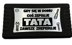 Zestaw Kluczy Nasadowych Bitów z Grawerem dla Taty - prezent na Dzień Ojca Święta Urodziny