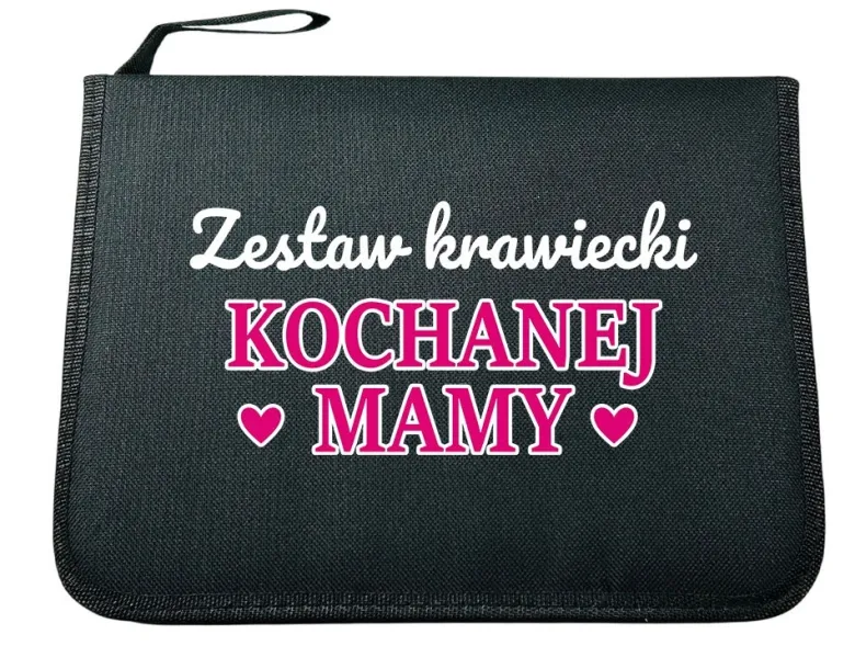 Zestaw Krawiecki Kochanej Mamy - Prezent dla Mamy na Dzień Matki Święta Urodziny