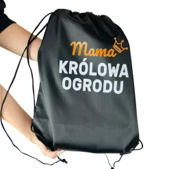 Zestaw Narzędzi Ogrodowych + Plecak Mama Królowa Ogrodu - Prezent dla Mamy na Dzień Matki Święta Urodziny