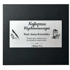 Zestaw Prezentowy dla Nauczyciela Notatnik + Długopis + Brelok - Prezent na Dzień Nauczyciela dla Wychowawcy