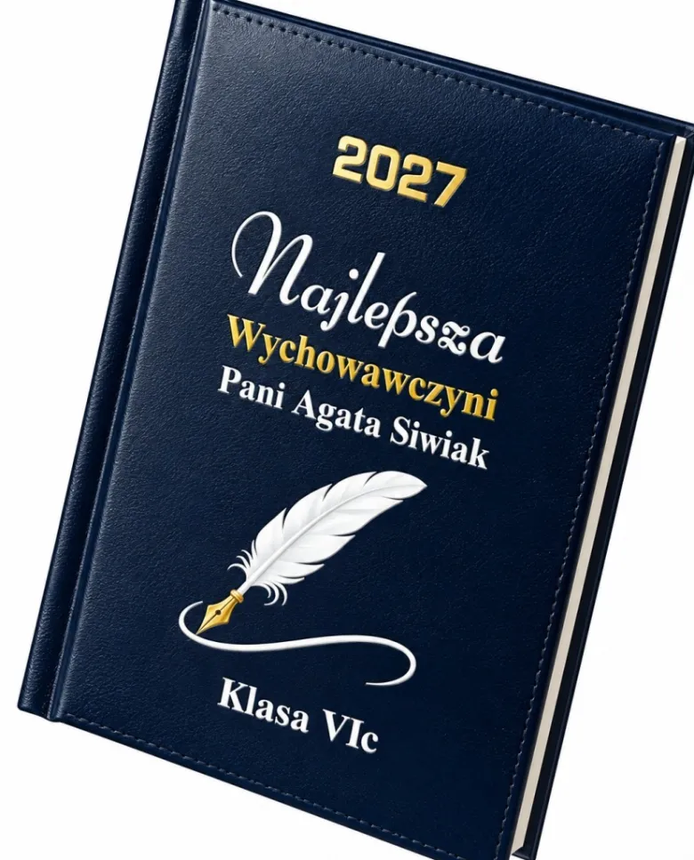 Zestaw Prezentowy dla Nauczyciela Kubek Termiczny + Kalendarz - Prezent na Dzień Nauczyciela dla Wychowawcy