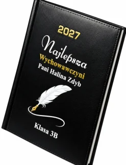 Zestaw Prezentowy dla Nauczyciela Wychowawcy Kalendarz + Kubek Termiczny - Prezent na Dzień Nauczyciela