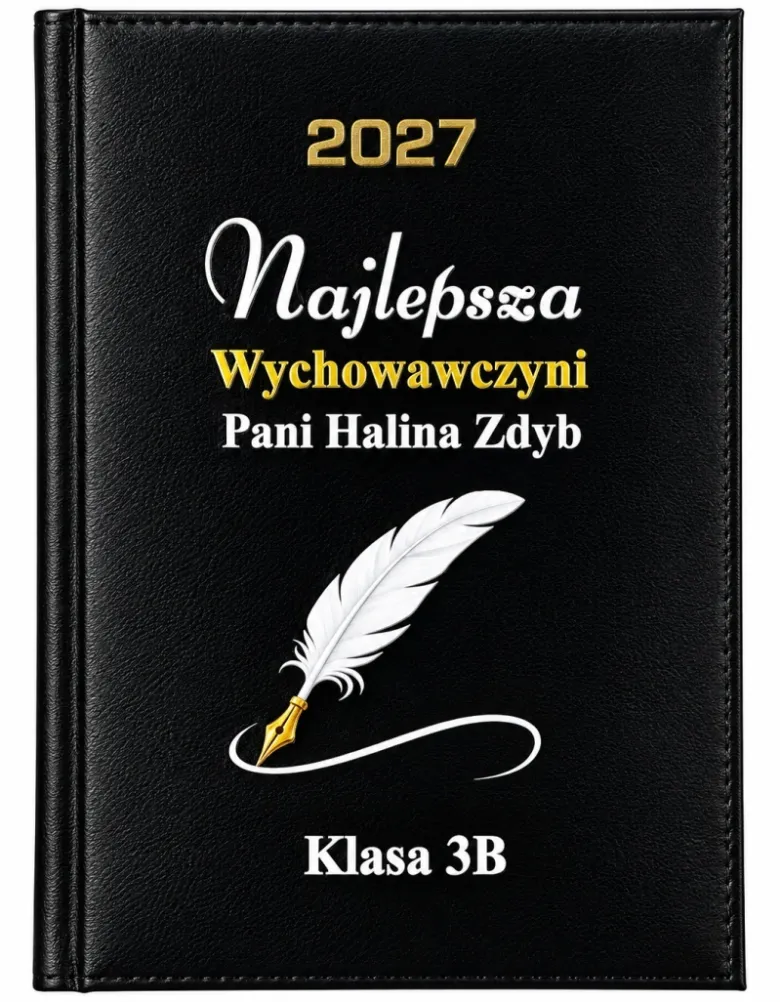 Zestaw Prezentowy dla Nauczyciela Wychowawcy Kalendarz + Kubek Termiczny - Prezent na Dzień Nauczyciela