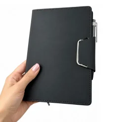 Zestaw Prezentowy Etui z Notatnikiem + Długopis w Pudełku z Grawerem - Prezent na Dzień Nauczyciela dla Wychowawcy Nauczyciela
