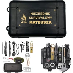 Zestaw Survivalowy - prezent dla faceta męża taty chłopaka żołnierza